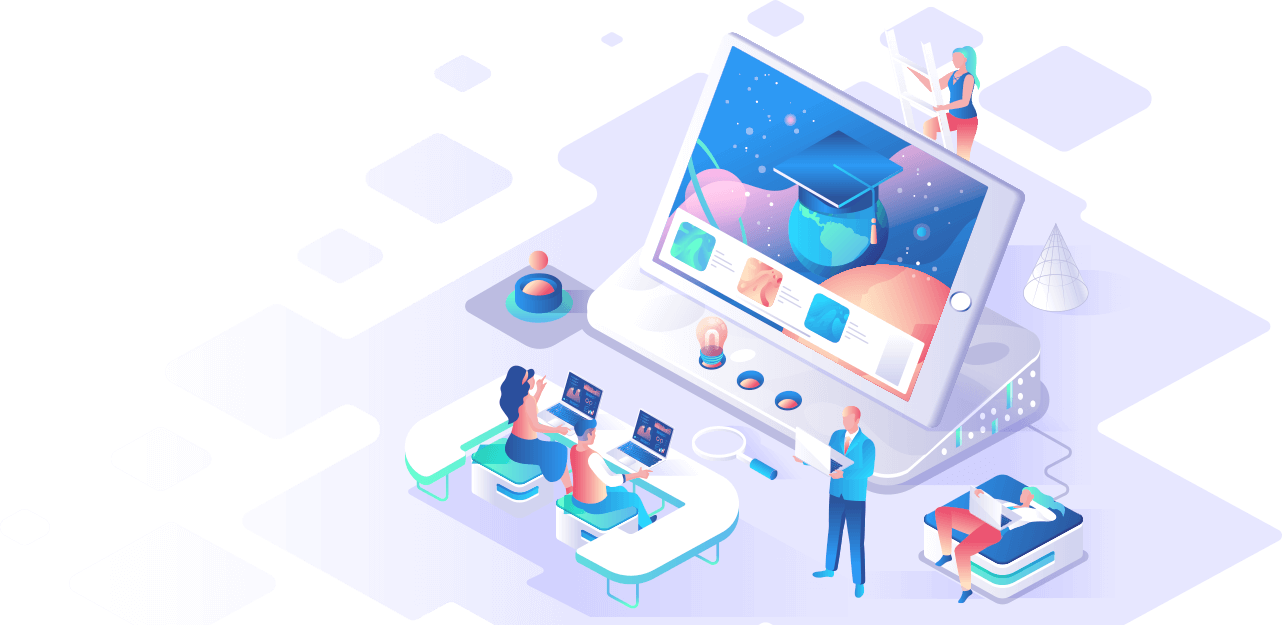 في أكاديمية مخيم، نتيح للمدربين تقديم تجربة تعليمية تفاعلية تحاكي الفصول الدراسية التقليدية، مما يعزز تواصلهم مع المتعلمين ويضمن تجربة تعليمية فعّالة