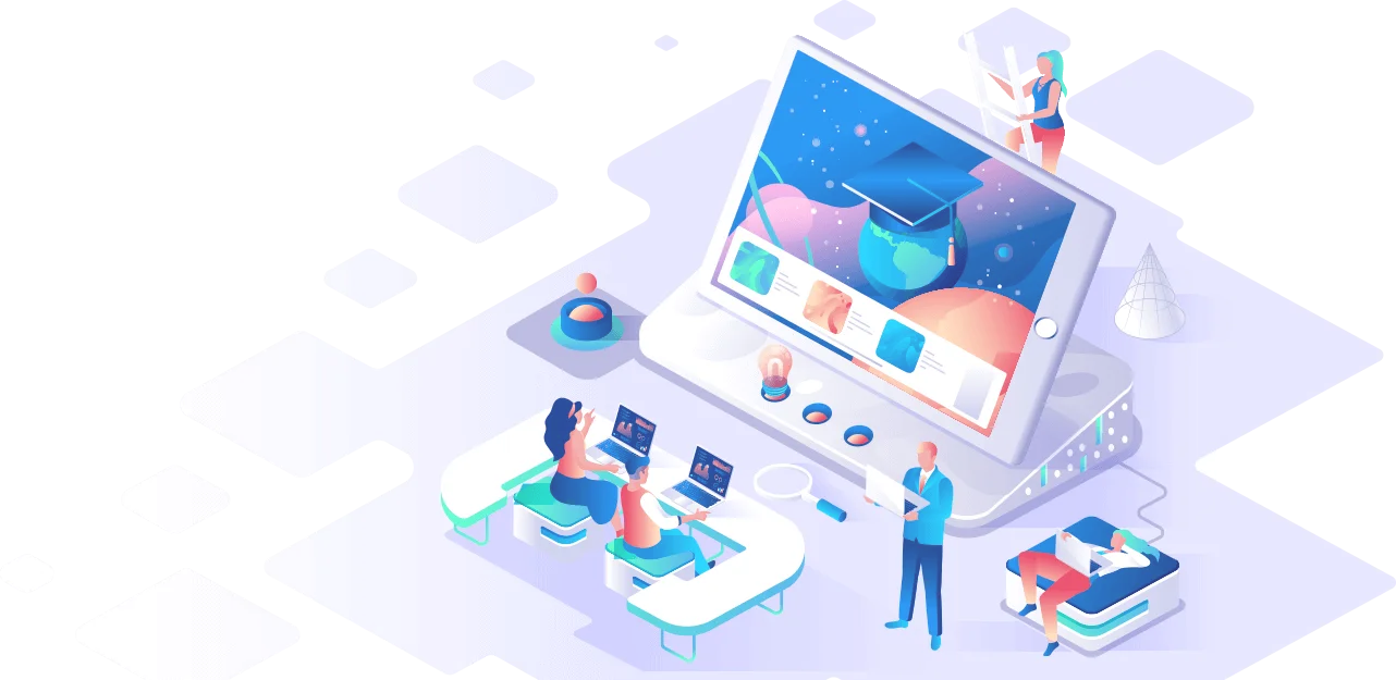 في أكاديمية مخيم، نتيح للمدربين تقديم تجربة تعليمية تفاعلية تحاكي الفصول الدراسية التقليدية، مما يعزز تواصلهم مع المتعلمين ويضمن تجربة تعليمية فعّالة